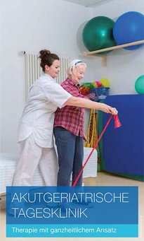 Neben den Ärzten mit internistisch-geriatrischer Erfahrung steht Ihnen Fachpersonal aus den Bereichen Pflege, Physiotherapie, Ergotherapie, Logopädie, Psychologie, Sozialdienst und Seelsorge zur Verfügung. In Einzel- und Gruppentherapien werden Sie von unseren Therapeuten betreut und gefördert, wobei alltagsrelevante Aspekte im Vordergrund stehen. 