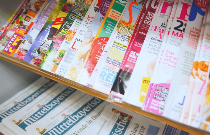 Zeitschriften, Tageszeitungen und Vieles mehr können Sie im Kiosk der  Barmherzigen Brüder Regensburg erwerben. 