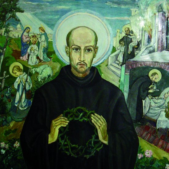 Johannes von Gott (Ölbild: Clemens Spengler, 1930) Ölbild von Johannes von Gott von dem Münchner Künstler Clemens Spengler, 1930