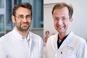 PD Dr. Sebastian Häusler (l.) und PD Dr. Andreas Schüring (r.)