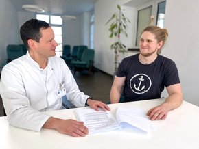 Schmerztherapie am Krankenhaus Barmherzige Brüder Regensburg (Foto: Martin Straler)