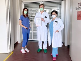 Erstzertifizierung der Klinik für Kardiologie (Bild: Sonja Bauer-Sendldorfer) Erstzertifizierung der Klinik für Kardiologie