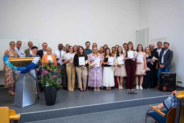 Examensfeier 2025 (Foto: Sarah Tümmler) Examensfeier 2025