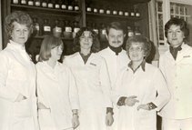 Apotheke Ende 1970er (Foto: Archiv Barmherzige Brüder )